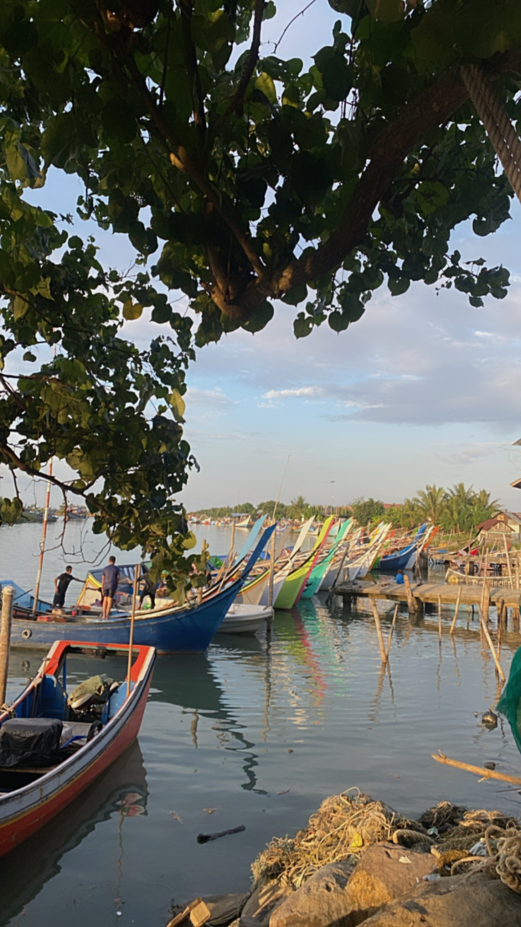 Boat Para Nelayan Desa Meunasah Jurong