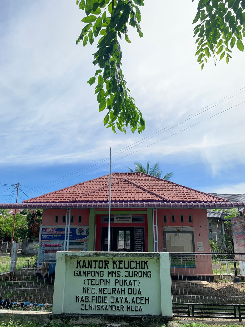 Kantor Keuchik Desa Meunasah Jurong